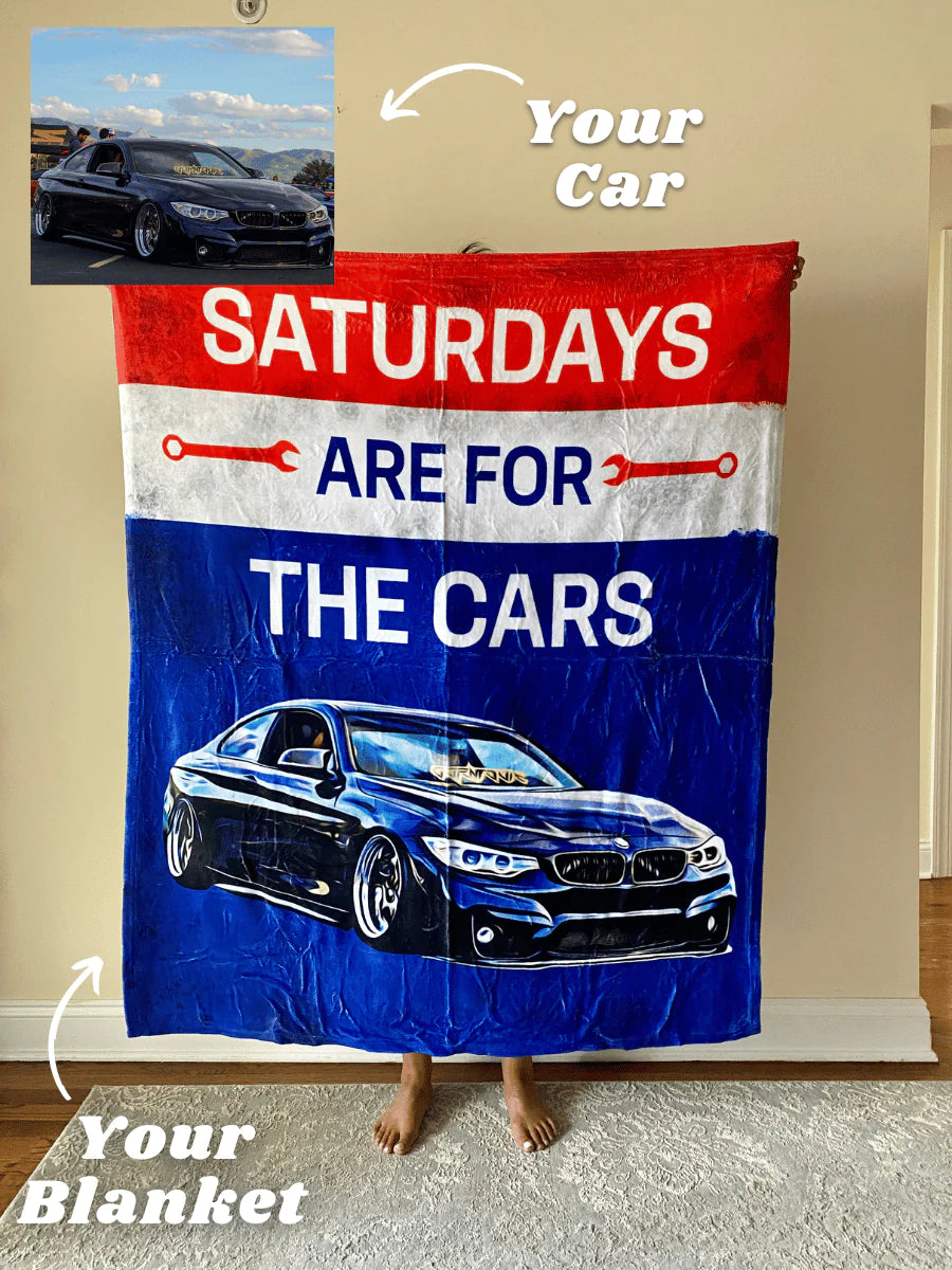 Custom Car Fleece Blanket