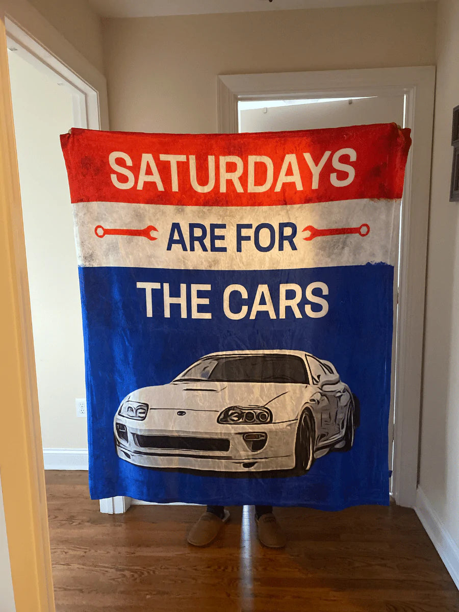 Custom Car Fleece Blanket