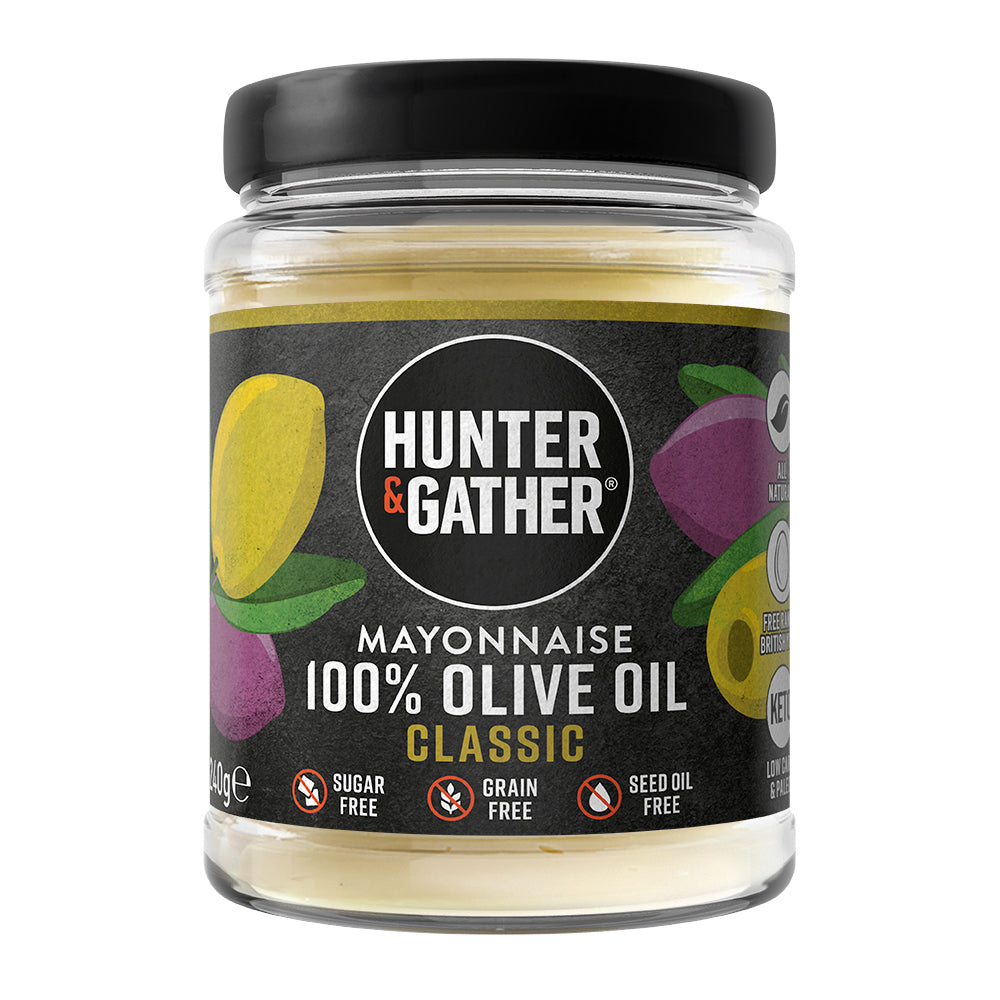 Hunter & Gather Classic Olive Oil Mayonnaise 240g