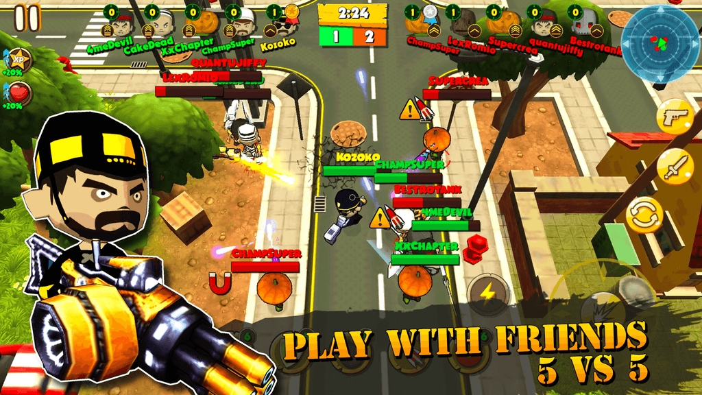 Super Battle Online – Multiplayer Online Battle Royale Game
