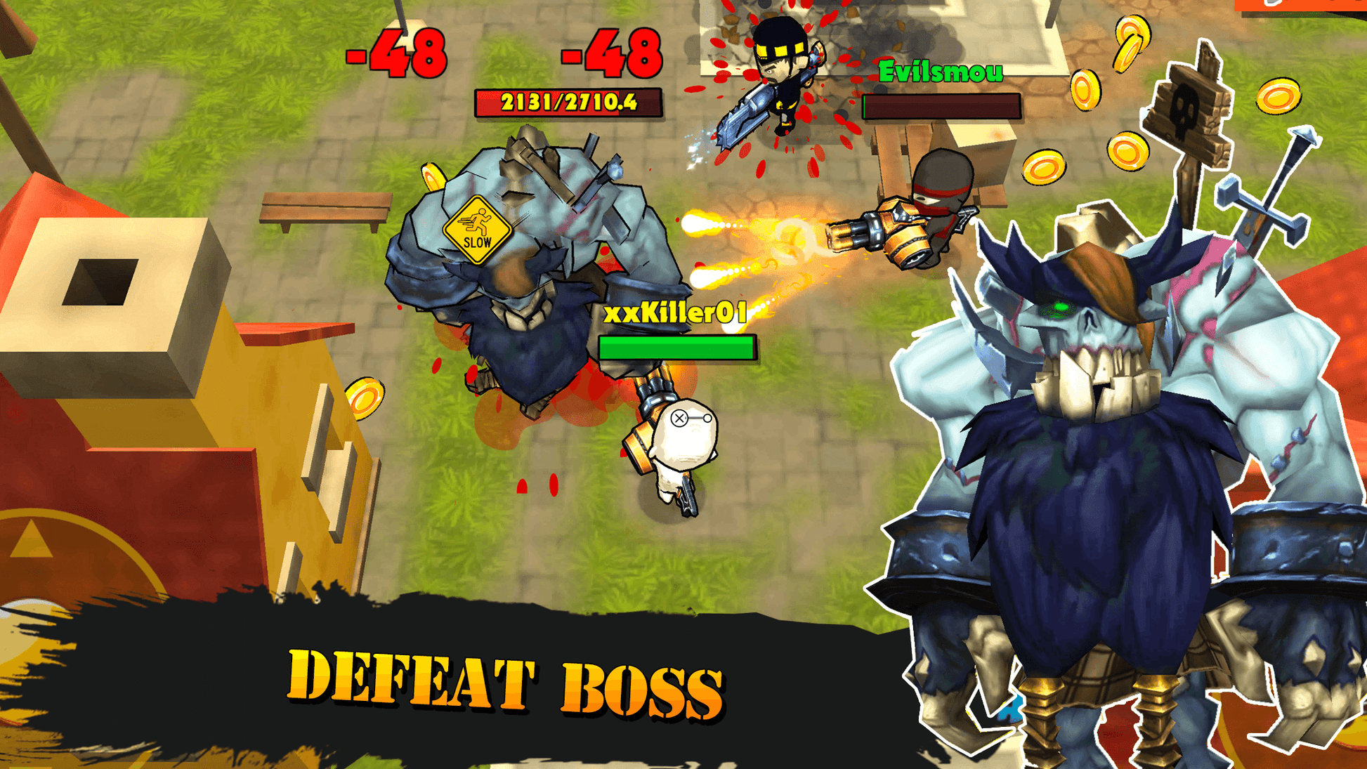Super Battle Online – Multiplayer Online Battle Royale Game