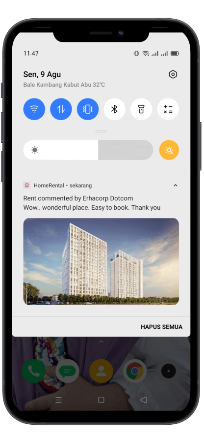 HomeRental – Flutter App with Chat & Admin Panel