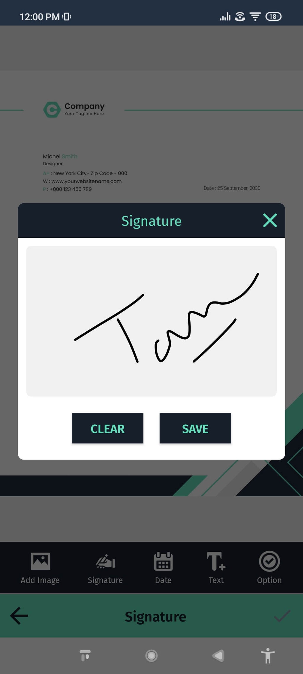 Doc and Card Scanner with signature – Android 11 Supported