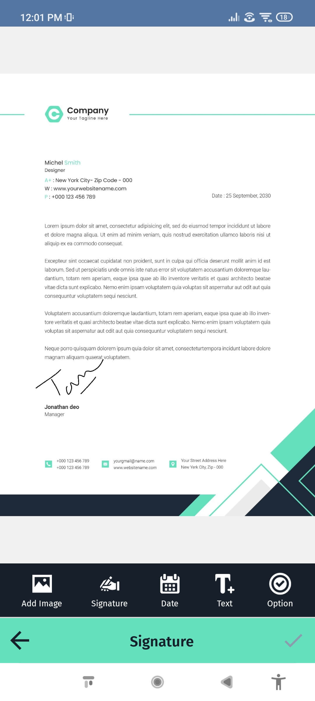 Doc and Card Scanner with signature – Android 11 Supported