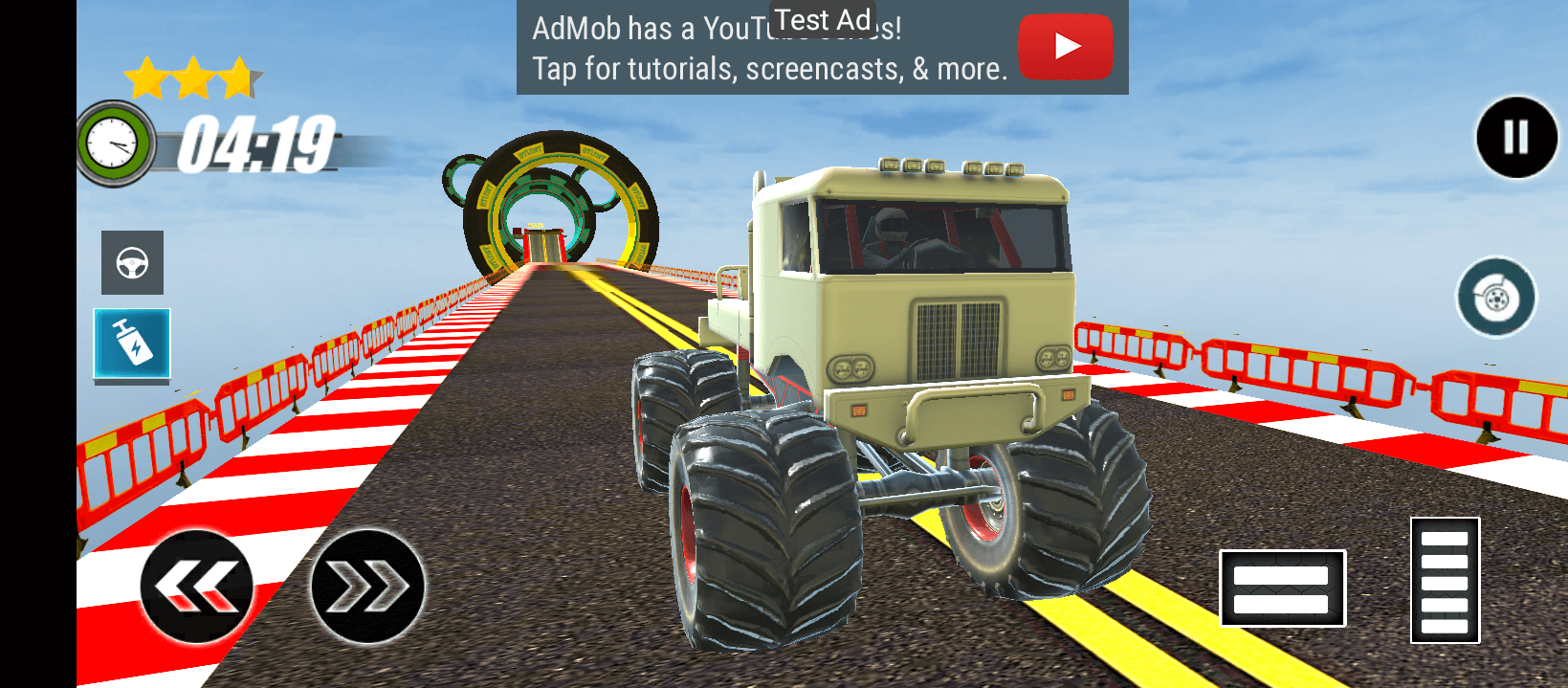 Extreme Monster Truck Stunt : US Monster Racing Game