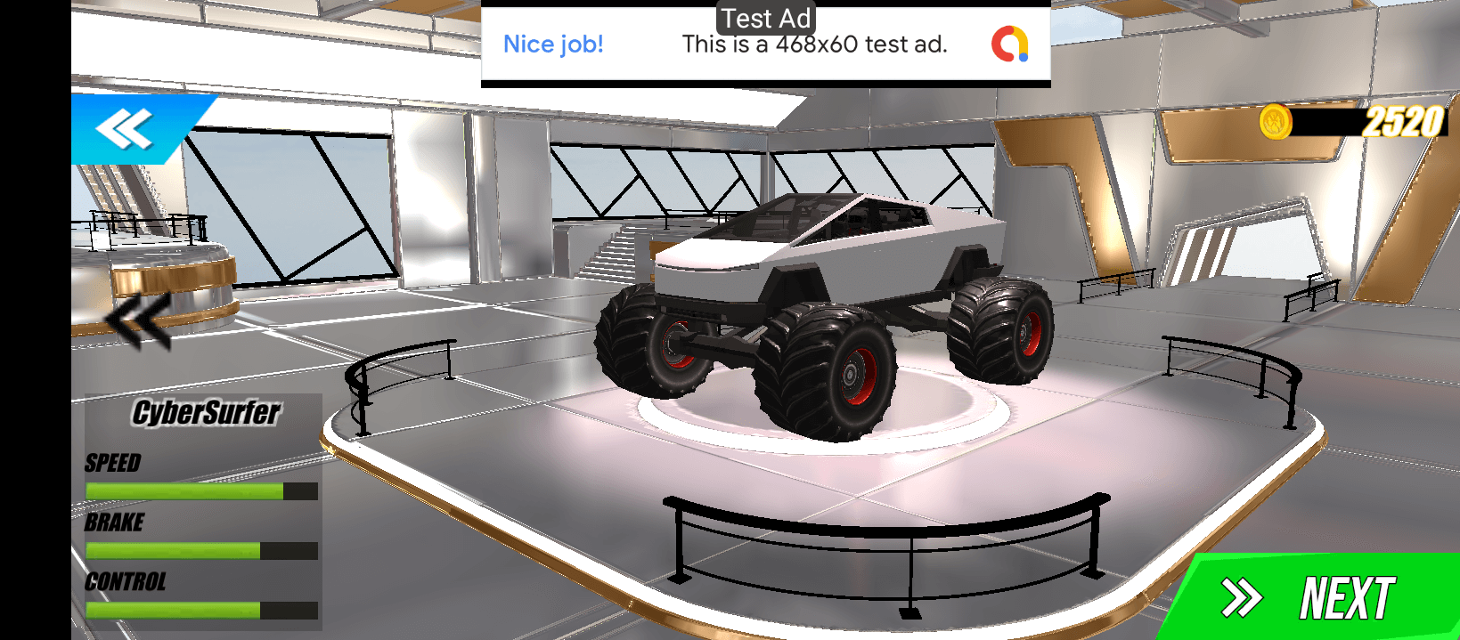 Extreme Monster Truck Stunt : US Monster Racing Game